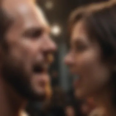 Tension Among Characters A dramatic moment showcasing character conflict