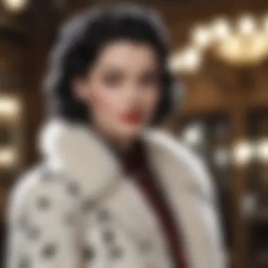 Iconic Cruella's Signature Style