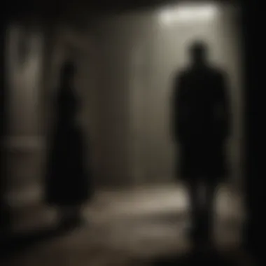 Mysterious Figures in 'Penny Dreadful' Sinister silhouette lurking in the shadows