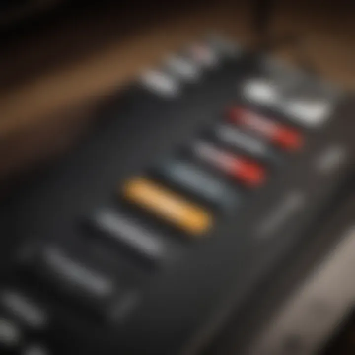 Close-up of a TV remote control changing channels