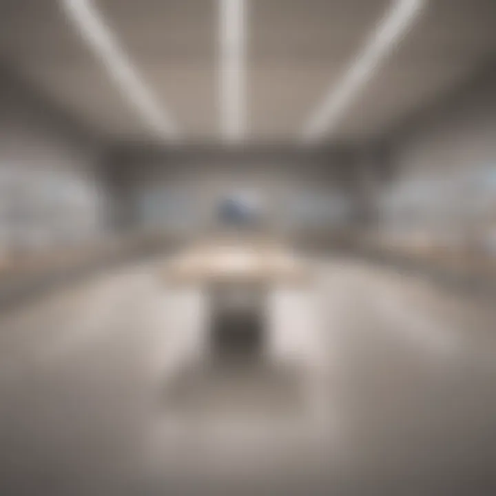 Sleek Apple Store Interior