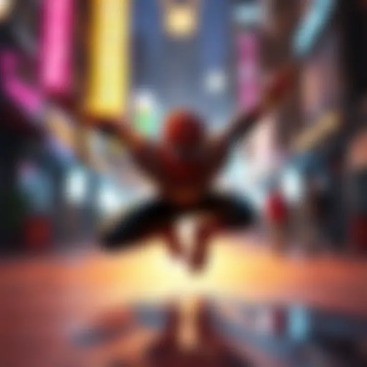 Visual representation of the multiverse concept in animation