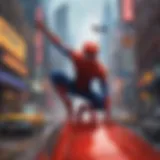 Colorful Poster of Spider-Man: Into the Spider-Verse