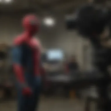 A behind-the-scenes look at the production of Spider-Man: Homecoming