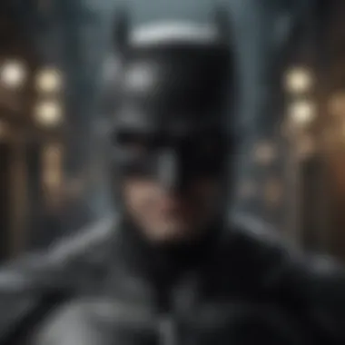 The Complexity of the Hero Close-up of the enigmatic protagonist in a brooding pose