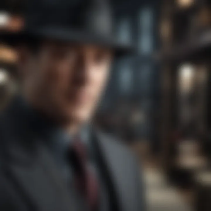 An illustration of the iconic blacklist theme symbolizing mystery and intrigue.