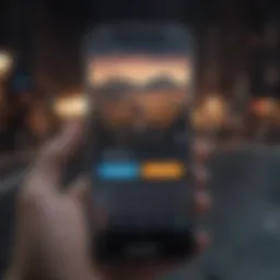Dynamic user interface of a messenger app