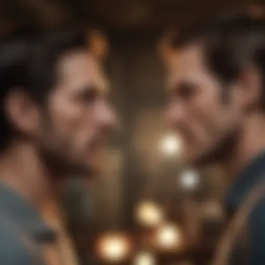 Character Conflict in The Great A dramatic moment depicting character conflict in The Great.
