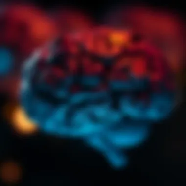 A close-up of a brain with film and puzzle motifs, symbolizing audience engagement