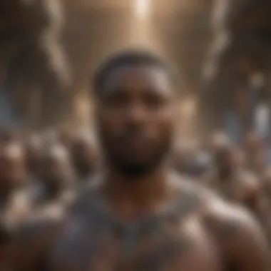 Symbolic representation of Wakanda's culture