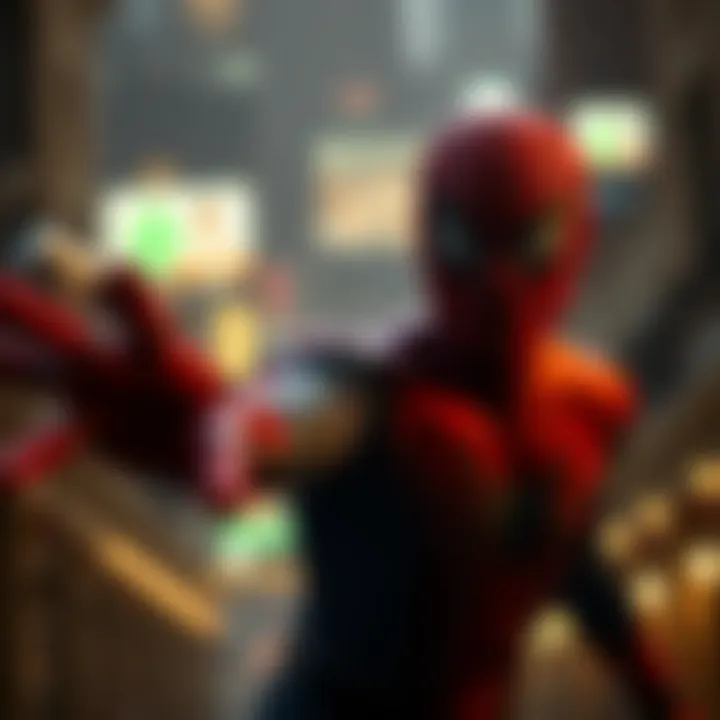 Narrative Directions in Spider-Man Artistic representation of the new narrative directions in Spider-Man stories