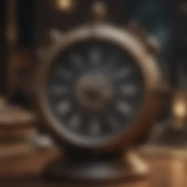 The Symbolism of Time Travel A symbolic representation of time travel as a narrative device.