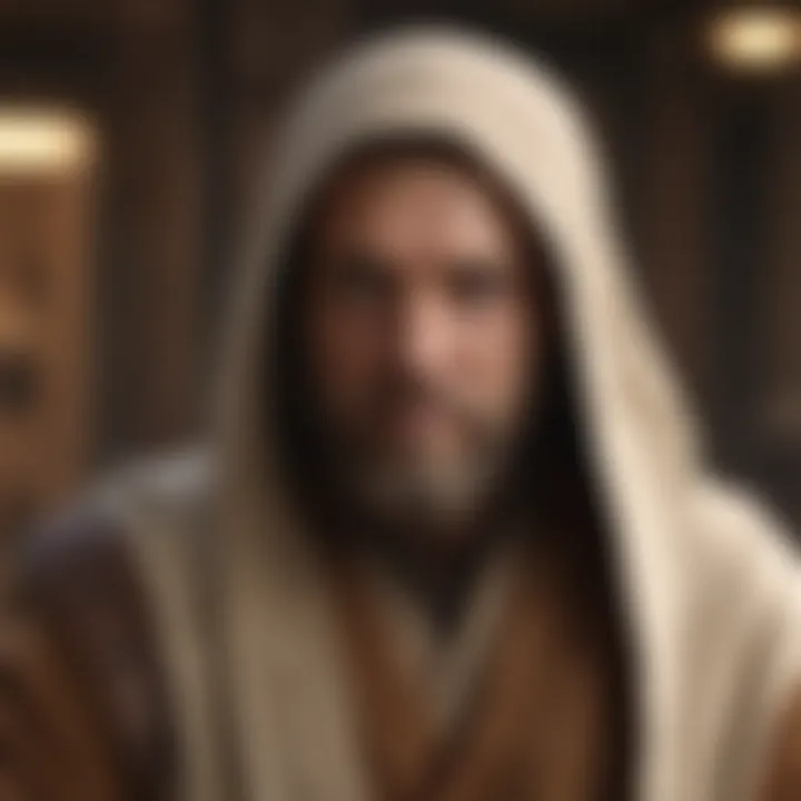 Concept art showcasing the Kenobi series setting