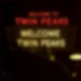 The iconic welcome sign of Twin Peaks