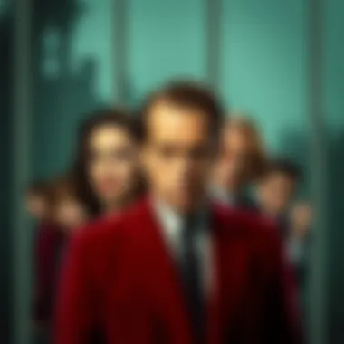 A montage of key characters from Twin Peaks