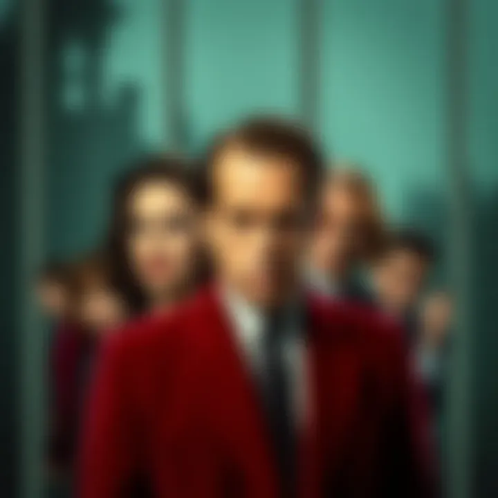 A montage of key characters from Twin Peaks