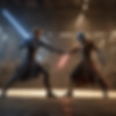 Lightsaber Duels in Clone Wars