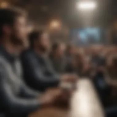 Audience Engagement with Marvel Films Audience watching a Marvel movie
