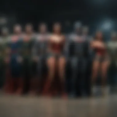 Justice League Evolution Timeline A timeline showcasing the evolution of the Justice League through comics and films
