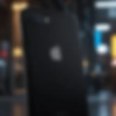 Jet Black Sophistication Sophisticated iPhone 7 in Jet Black