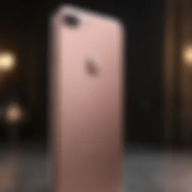 Opulent Rose Gold Beauty Luxurious iPhone 7 in Rose Gold