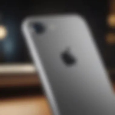 Silver Elegance Exemplified Chic iPhone 7 in Silver