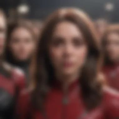 Illustration showcasing the character evolution of Wanda Maximoff