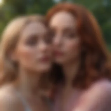 Symbolic depiction of the themes of love and loss in WandaVision