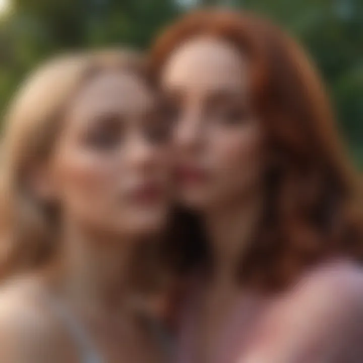 Symbolic depiction of the themes of love and loss in WandaVision