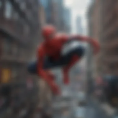 Analyzing the evolution of Spiderman's web-slinging techniques