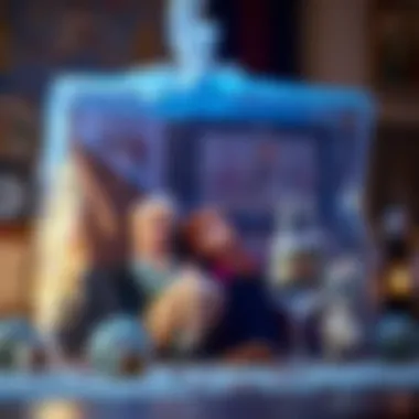 Frozen Merchandise and Related Content A charming illustration of Frozen merchandise and related content.