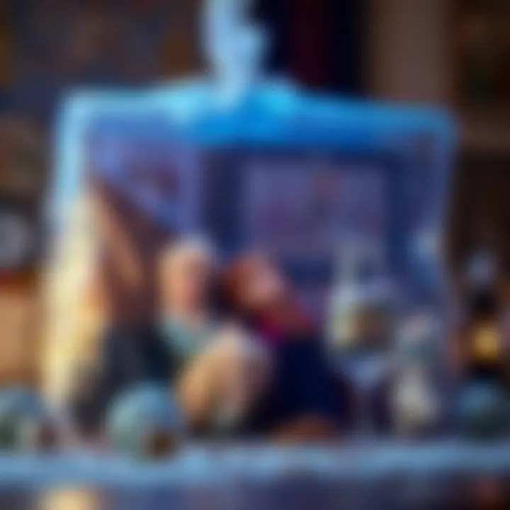 Frozen Merchandise and Related Content A charming illustration of Frozen merchandise and related content.