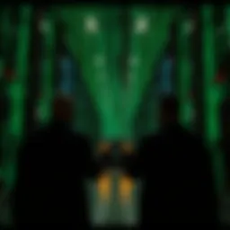 Streaming platforms displaying The Matrix Trilogy