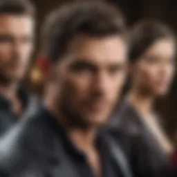 The cast of The Originals in a dramatic scene