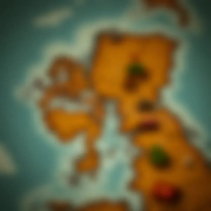 Regional Availability Map Map showcasing regional availability of Vinland Saga