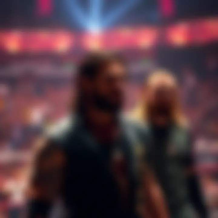 Highlight of the main event matchup